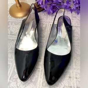 🌹 Perry Ellis 🌹 Patent Leather Flat Pumps 8AA